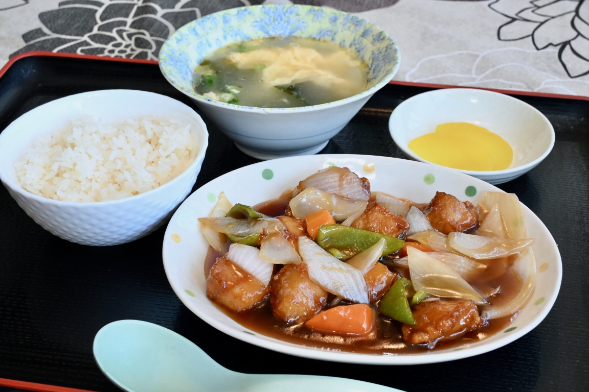 酢豚定食