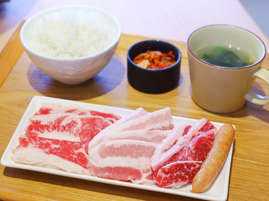 カルビ三昧焼肉ランチ(150g)