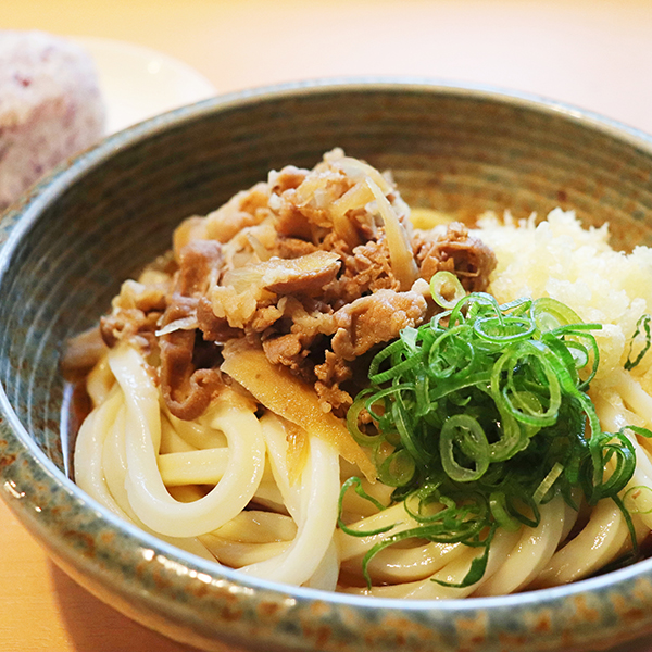 肉ぶっかけ＆おむすび