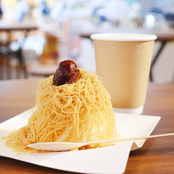 道後モンブラン+ドリンクセット