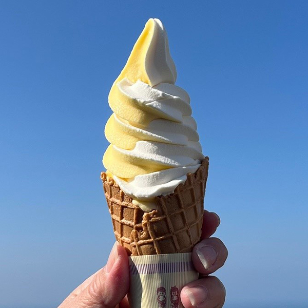 対象のソフトクリーム100円引き