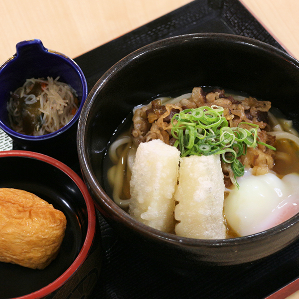 揚げもち入り牛玉ぶっかけセット