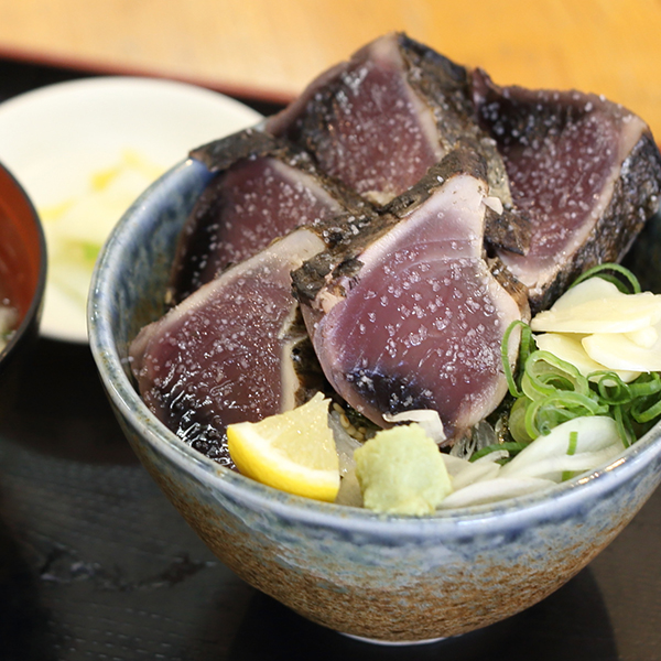 塩カツオ丼