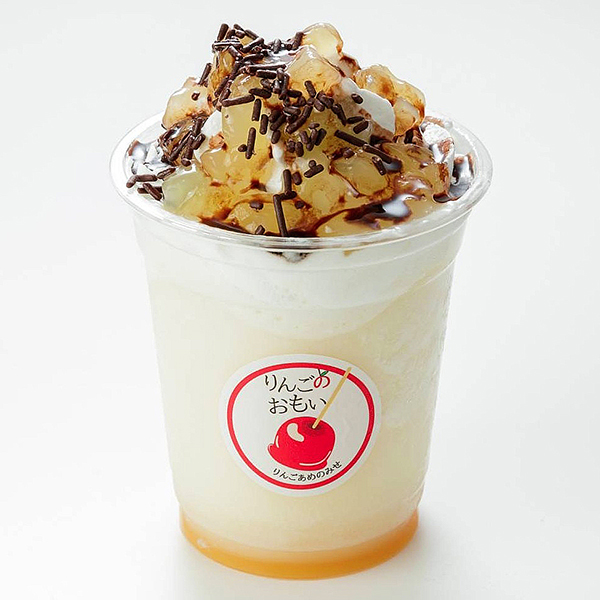 ゴロゴロりんごのチョコレートミルクフラッペ