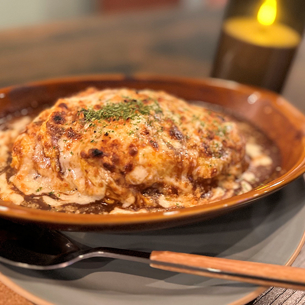 焼きカレーチーズオムドリア