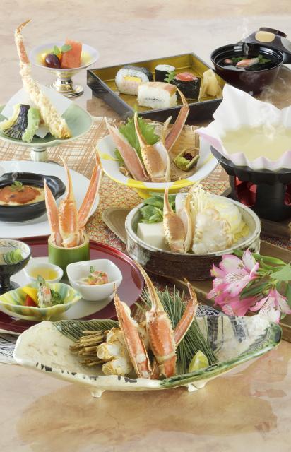 キニナルッ かに道楽 から新メニューが登場 華やかなカニ料理の数々をご賞味あれ キニナルっ タウン情報まつやま Com