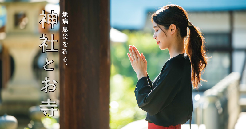 保護中: 無病息災を祈る。神社とお寺