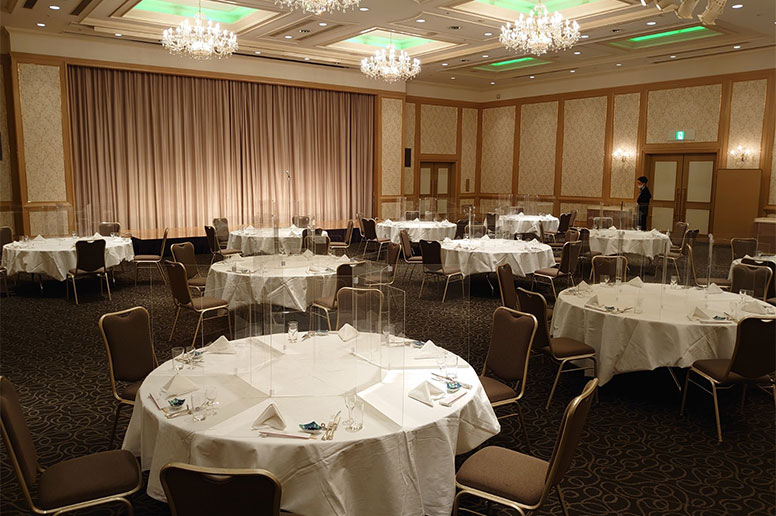 ホテル南側に隣接する南館でも様々な宴会を受付中