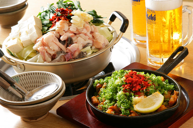 元祖の味を守り続けるもつ鍋の名店